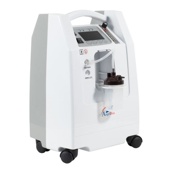 EasyCare Portable Oxygen Concentrator Machine - 0.5-5L/min - White